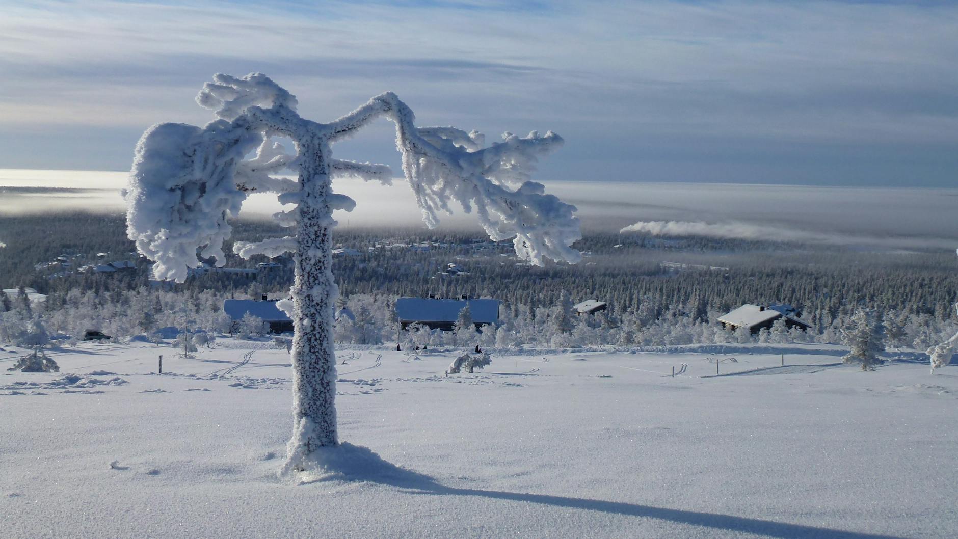 A hotel in Saariselka (1 N), Norway + Finland