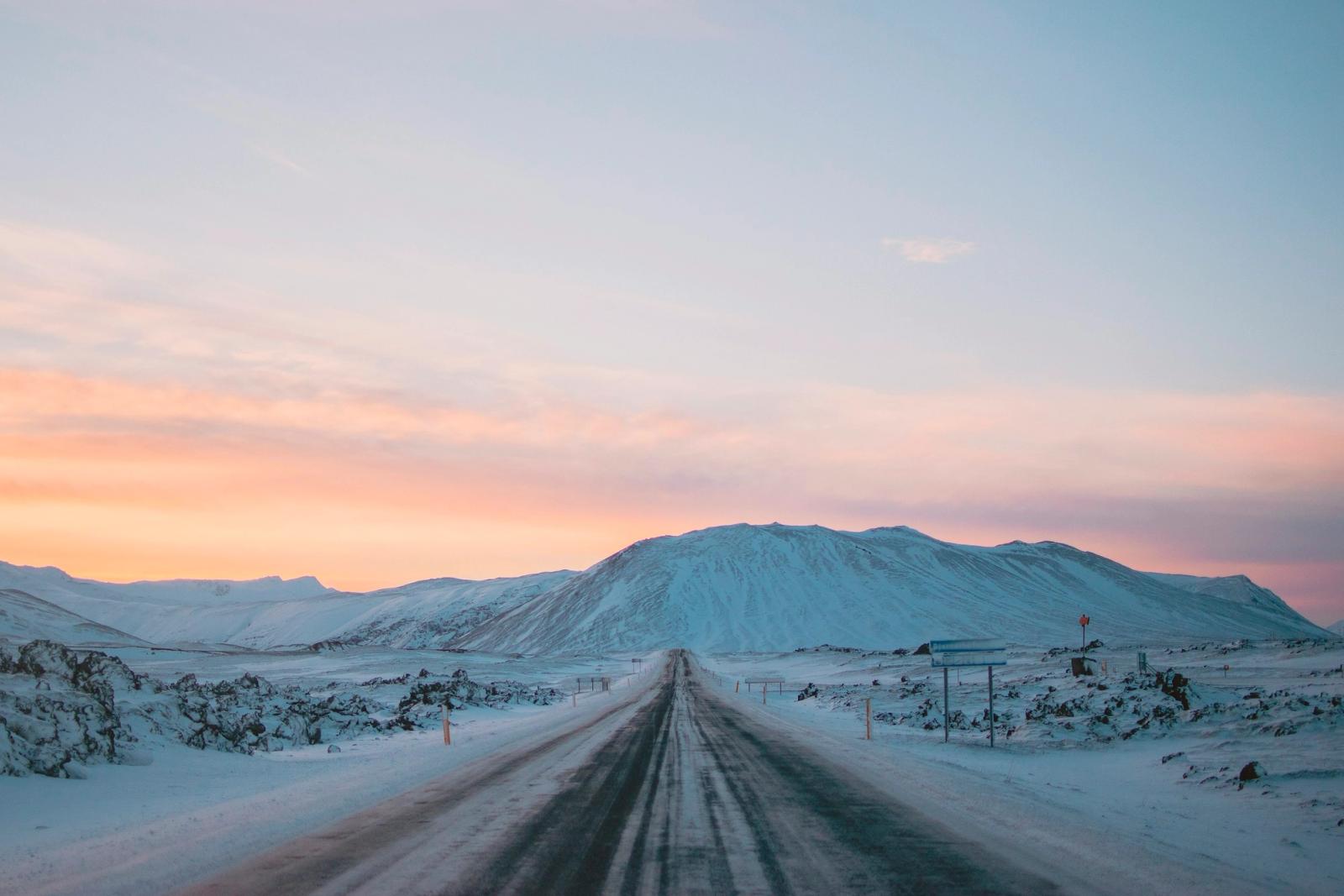 Icebreaker landscape drives, Iceland