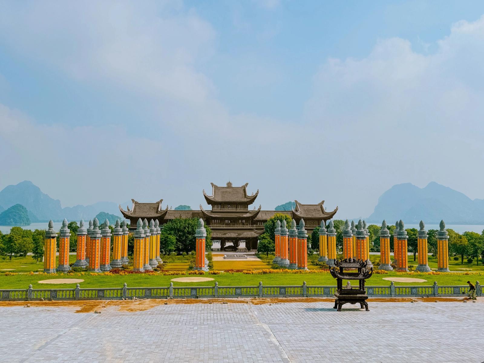 Explore the stunning architecture and serene landscape of Tam Chuc Pagoda, Vietnam's iconic temple