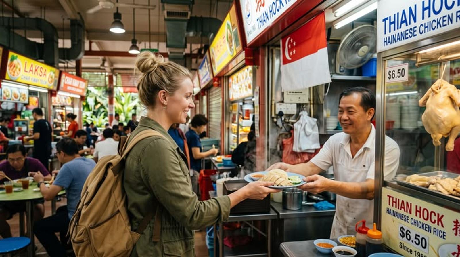 Hawker-culture food trail
