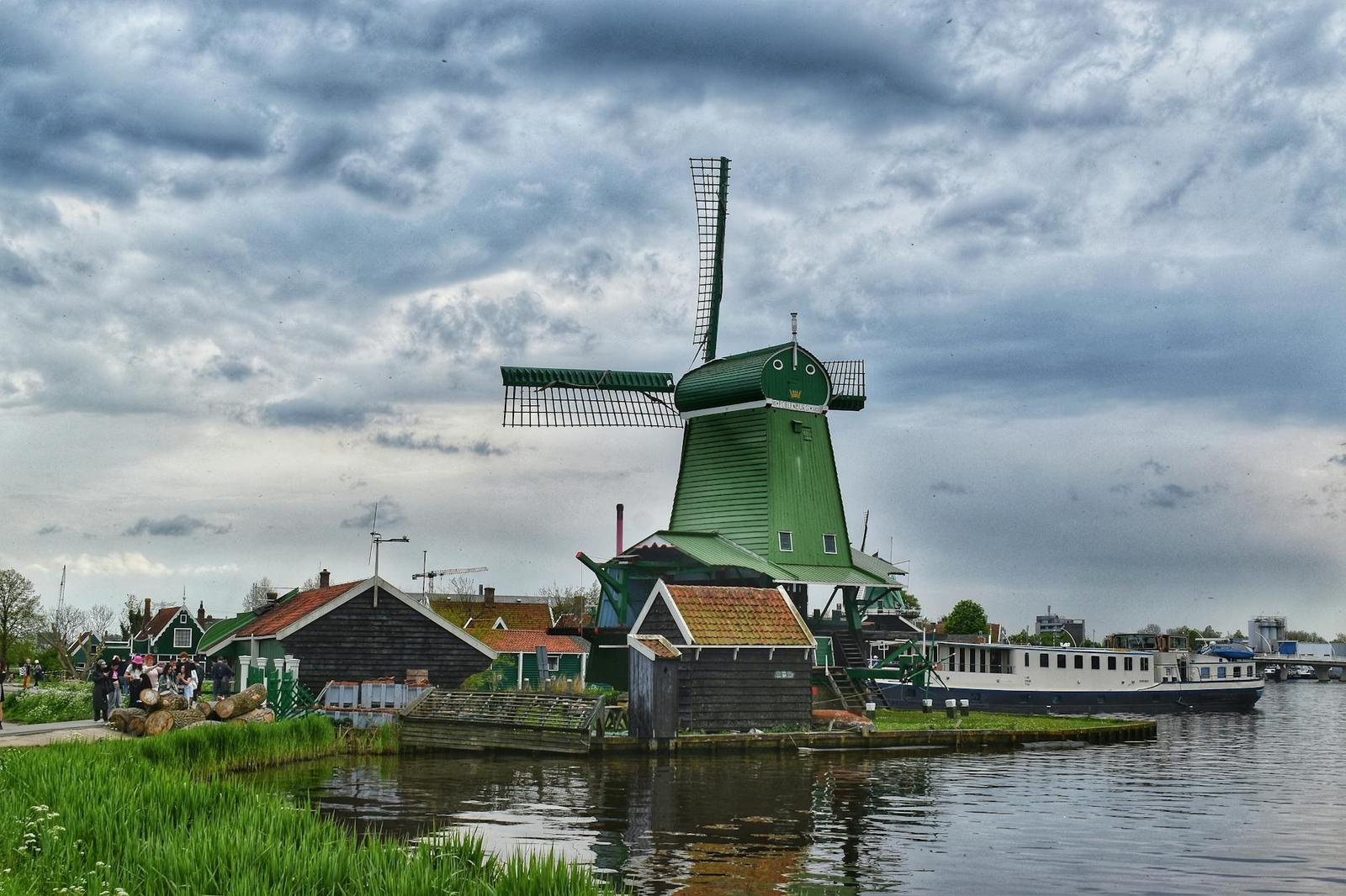 Zaanse Schans Windmills, Belgium + Netherlands