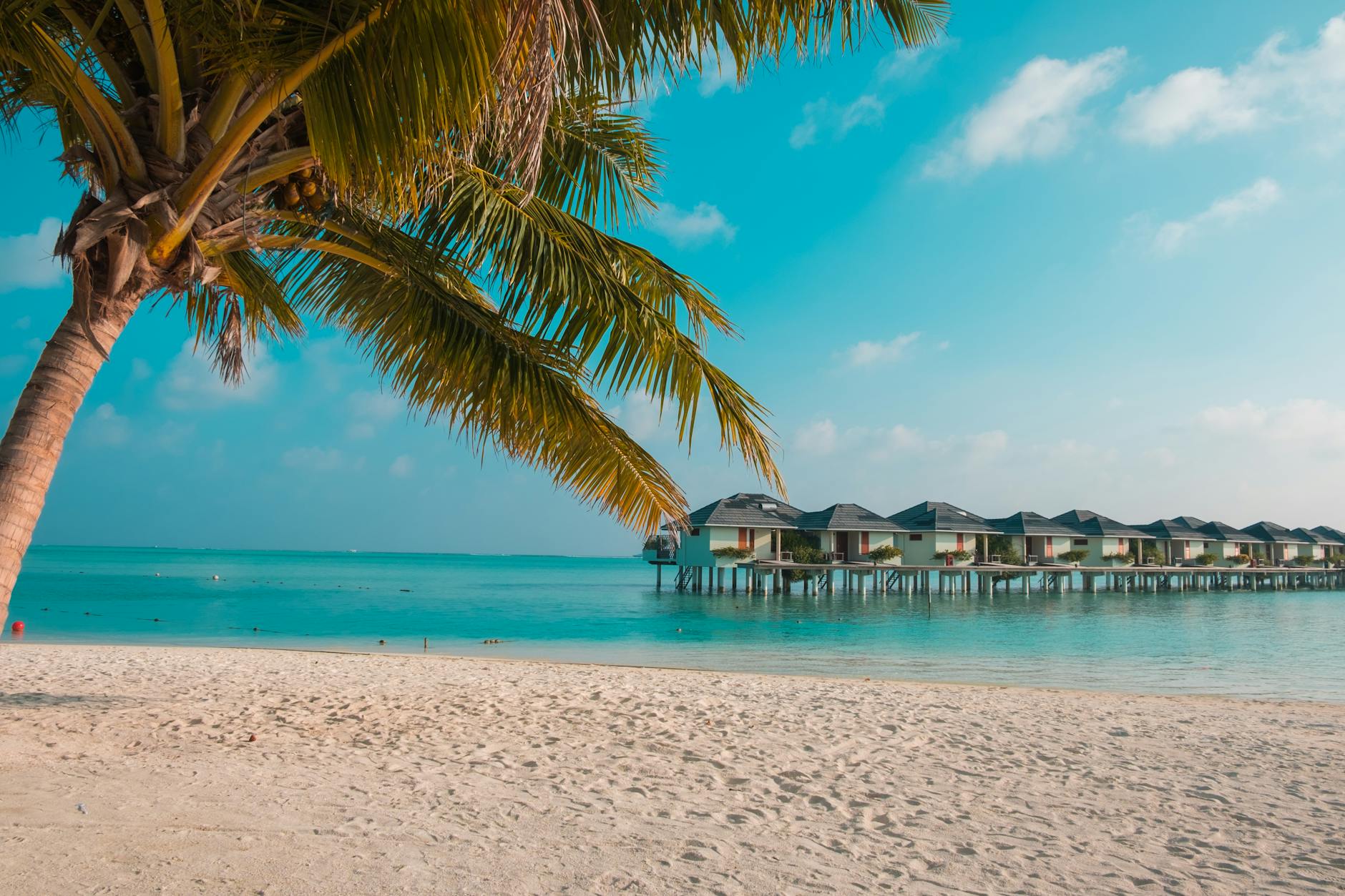 Beachfront + Overwater Villa Combo, Maldives