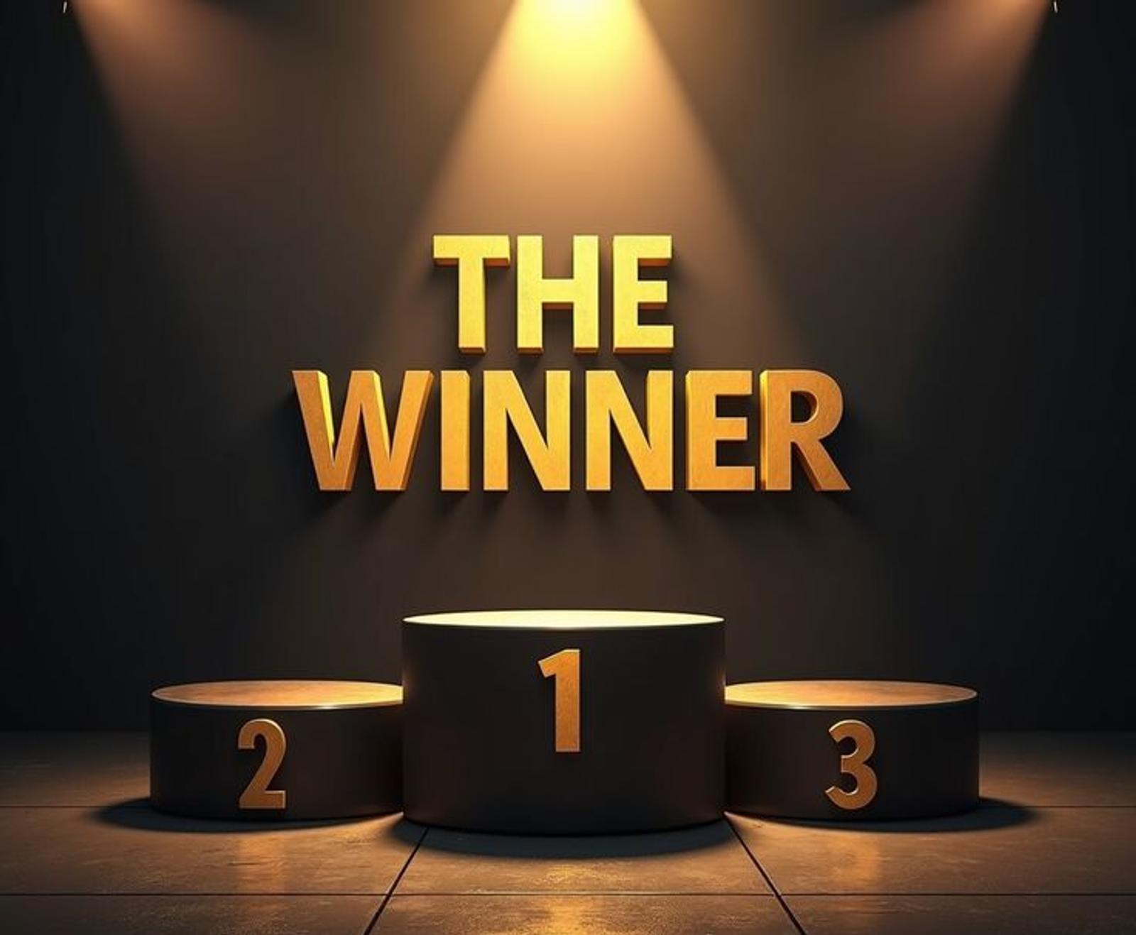 Branded winner arrivals