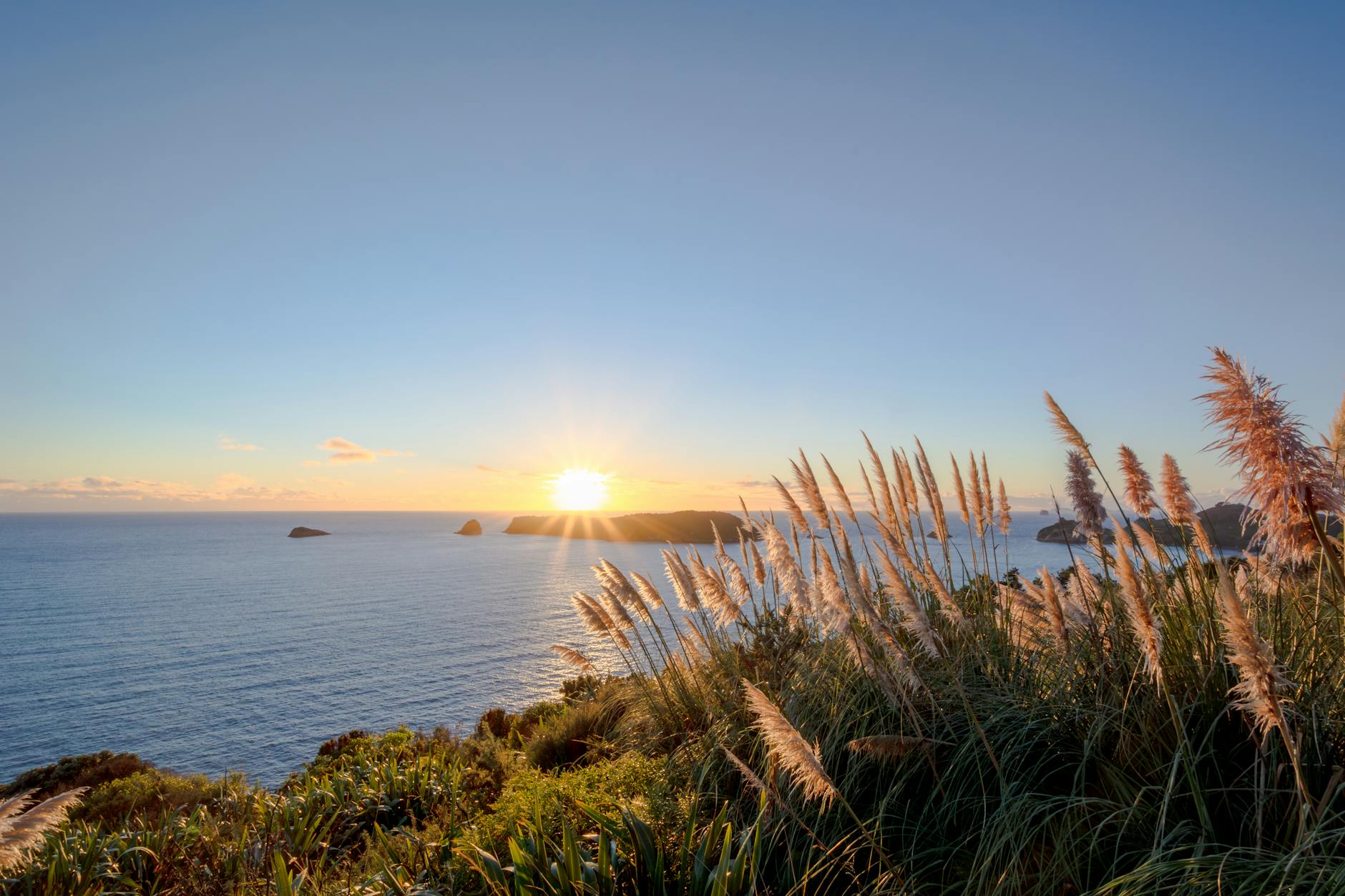 Australia + New Zealand at golden hour