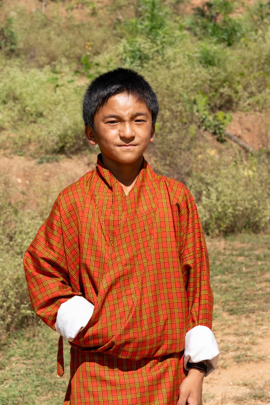 A portrait moment in Bhutan