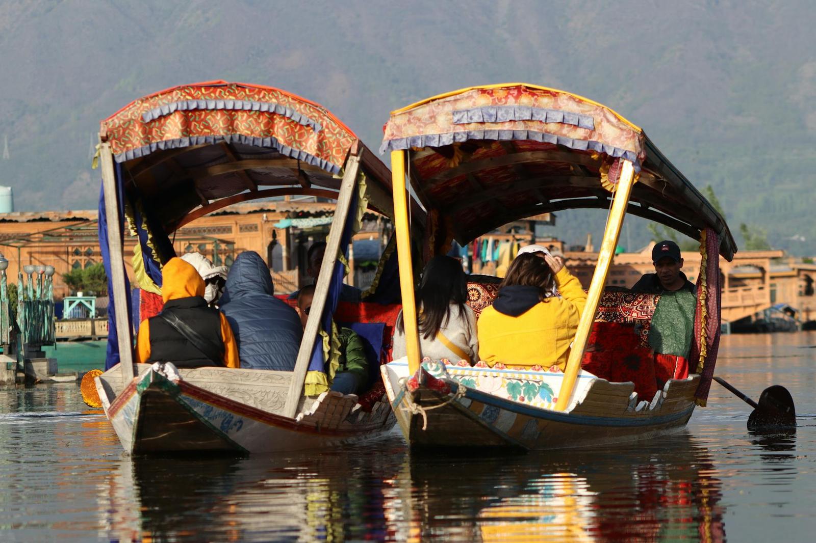 Shikara Ride On Dal Lake, India