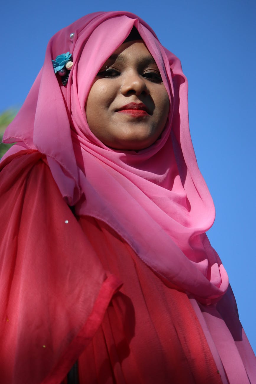 A portrait moment in Maldives