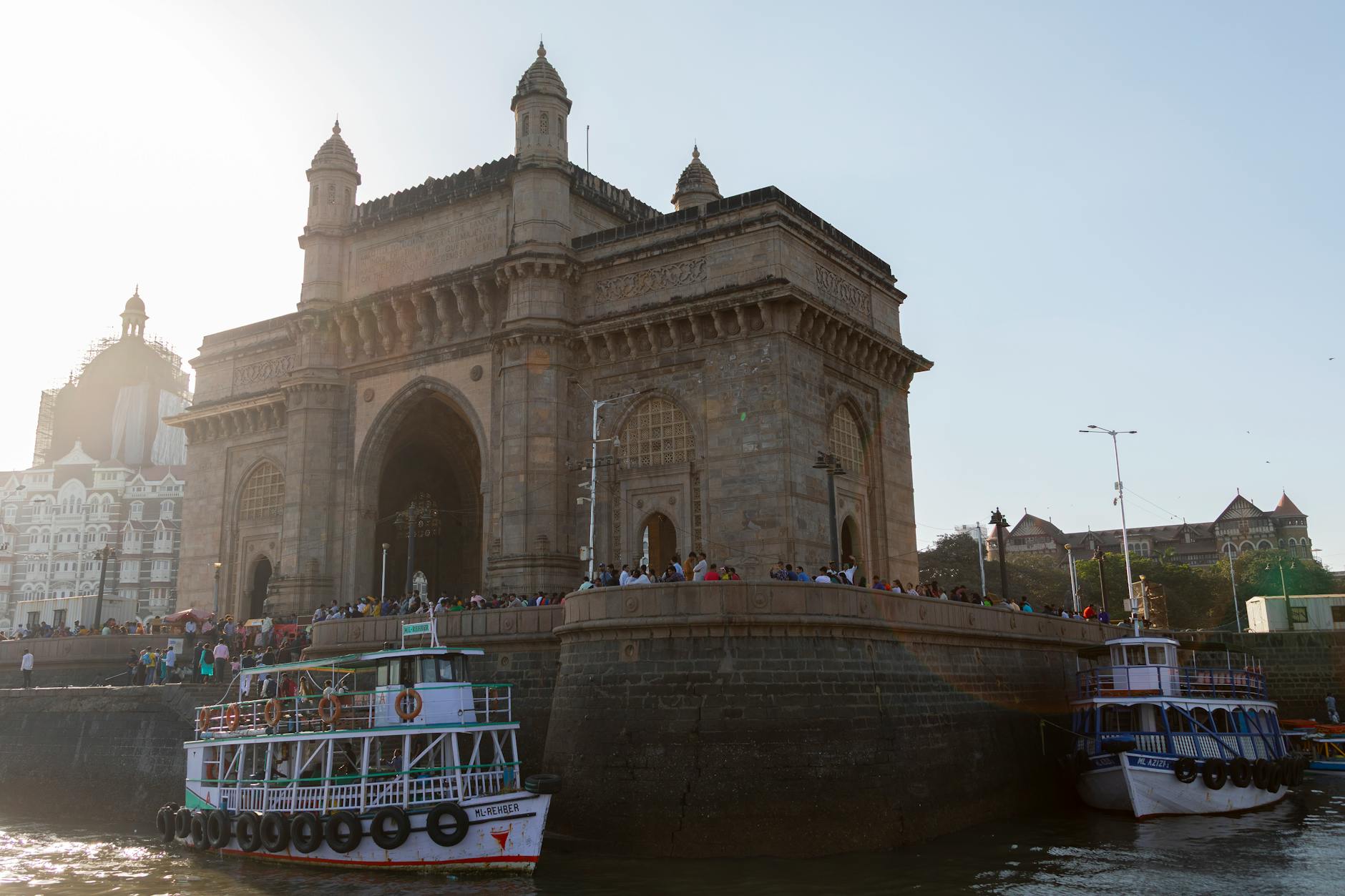 India at golden hour