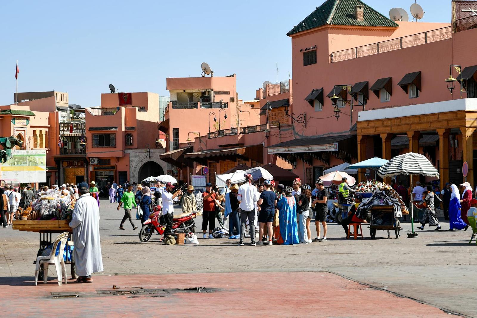 Medina Of Marrakesh on day 10, Spain + Morocco