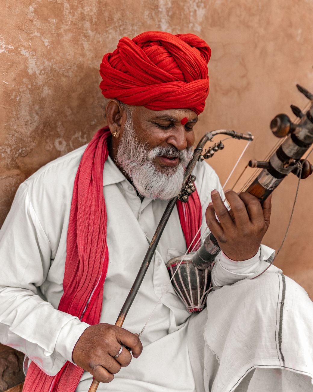 A portrait moment in India