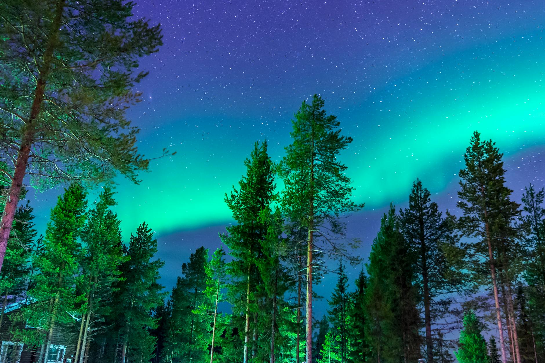 Northern Lights Santa Village — Finland