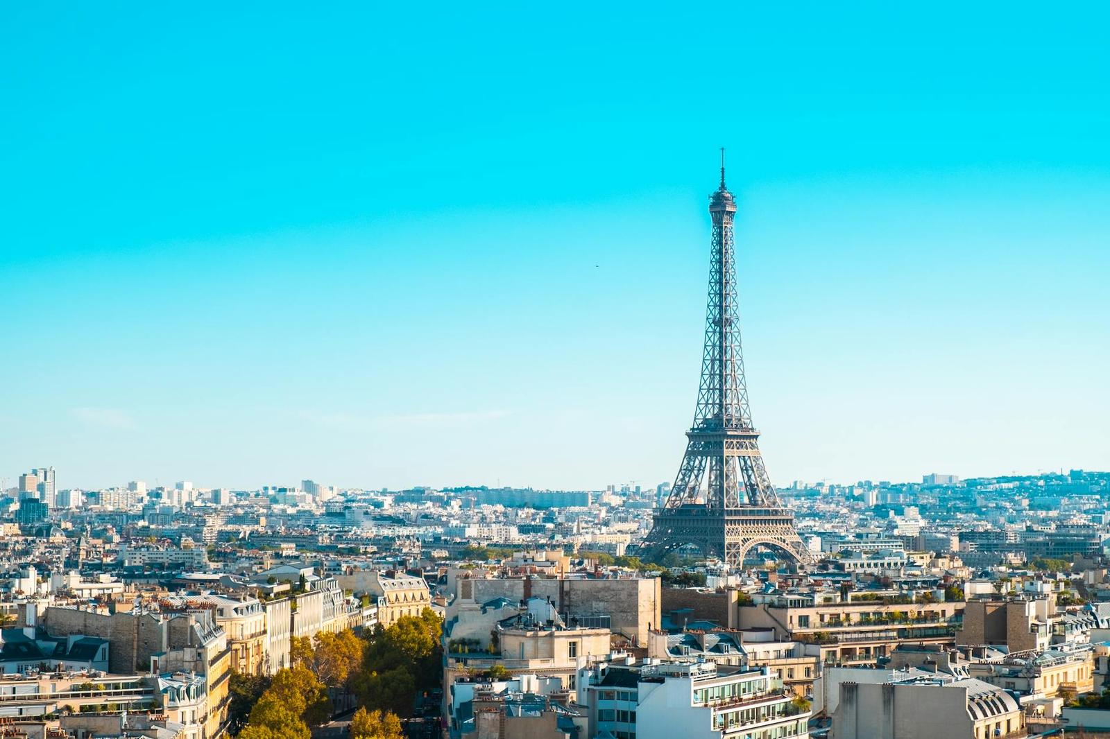 Paris on day 7, Netherlands + France + Switzerland