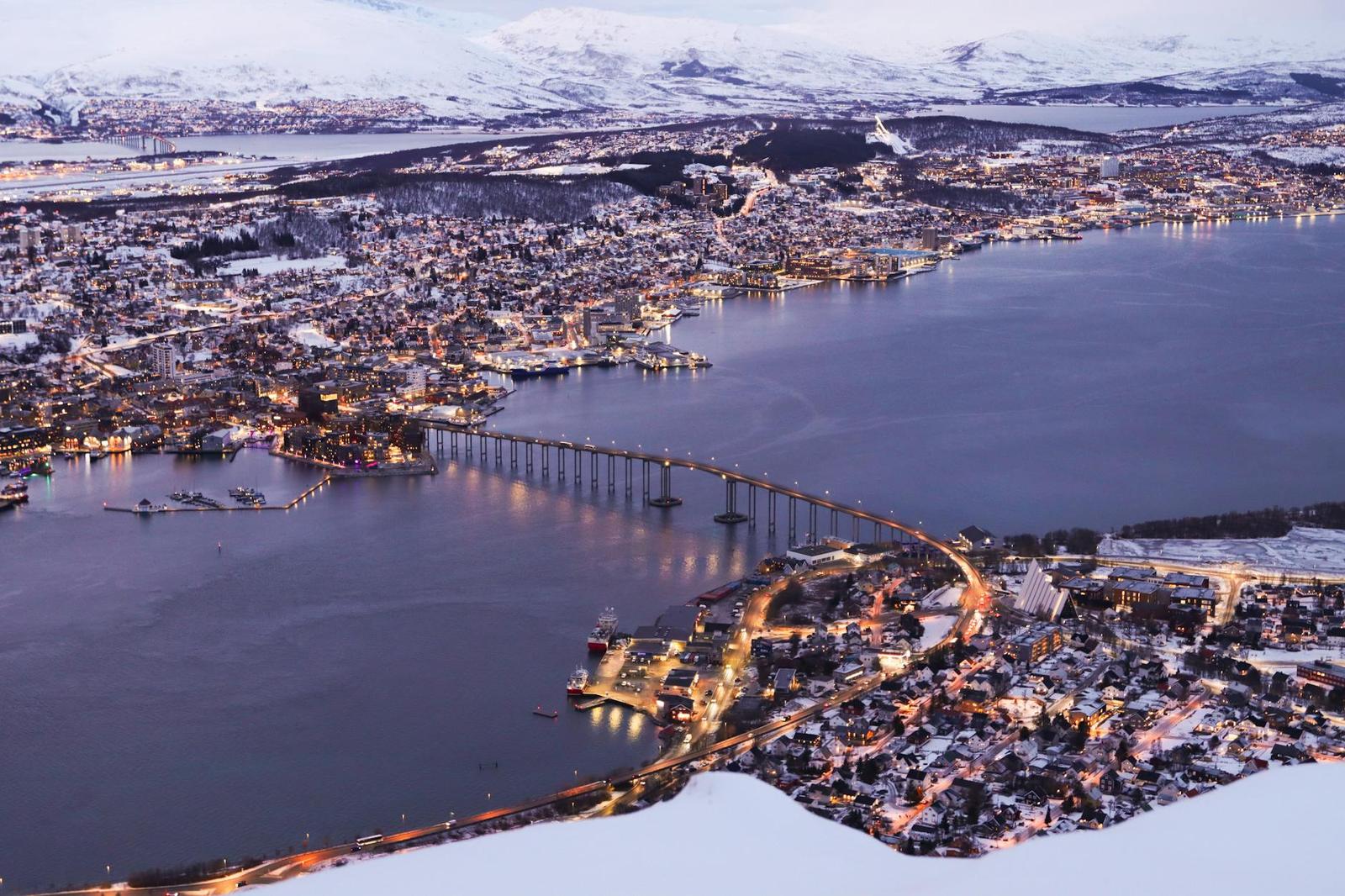 Tromso on day 6, Norway + Finland