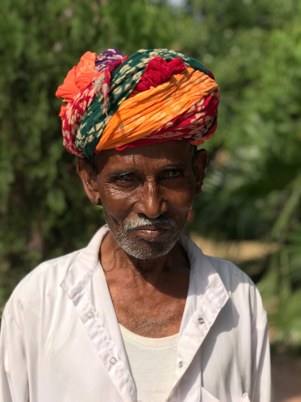A portrait moment in India