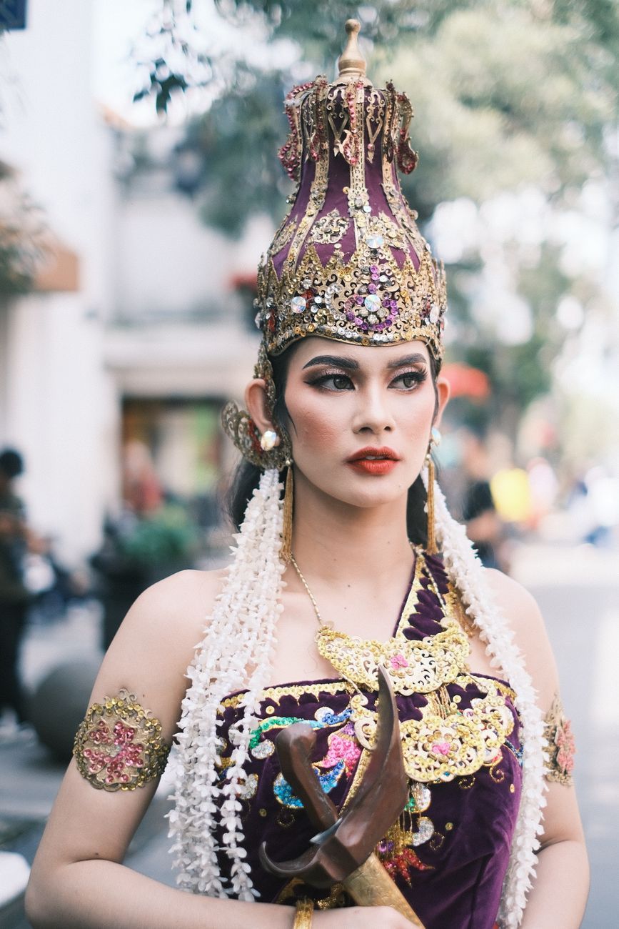 A portrait moment in Indonesia
