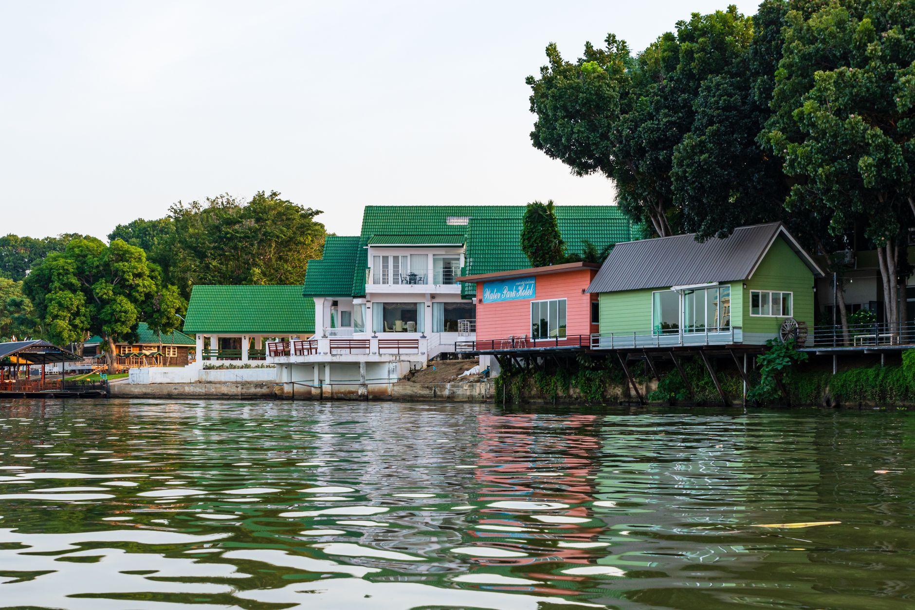 A hotel in Bhitarkanika, India