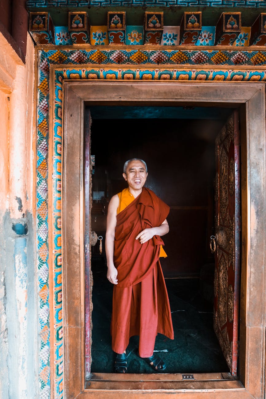 A portrait moment in Bhutan