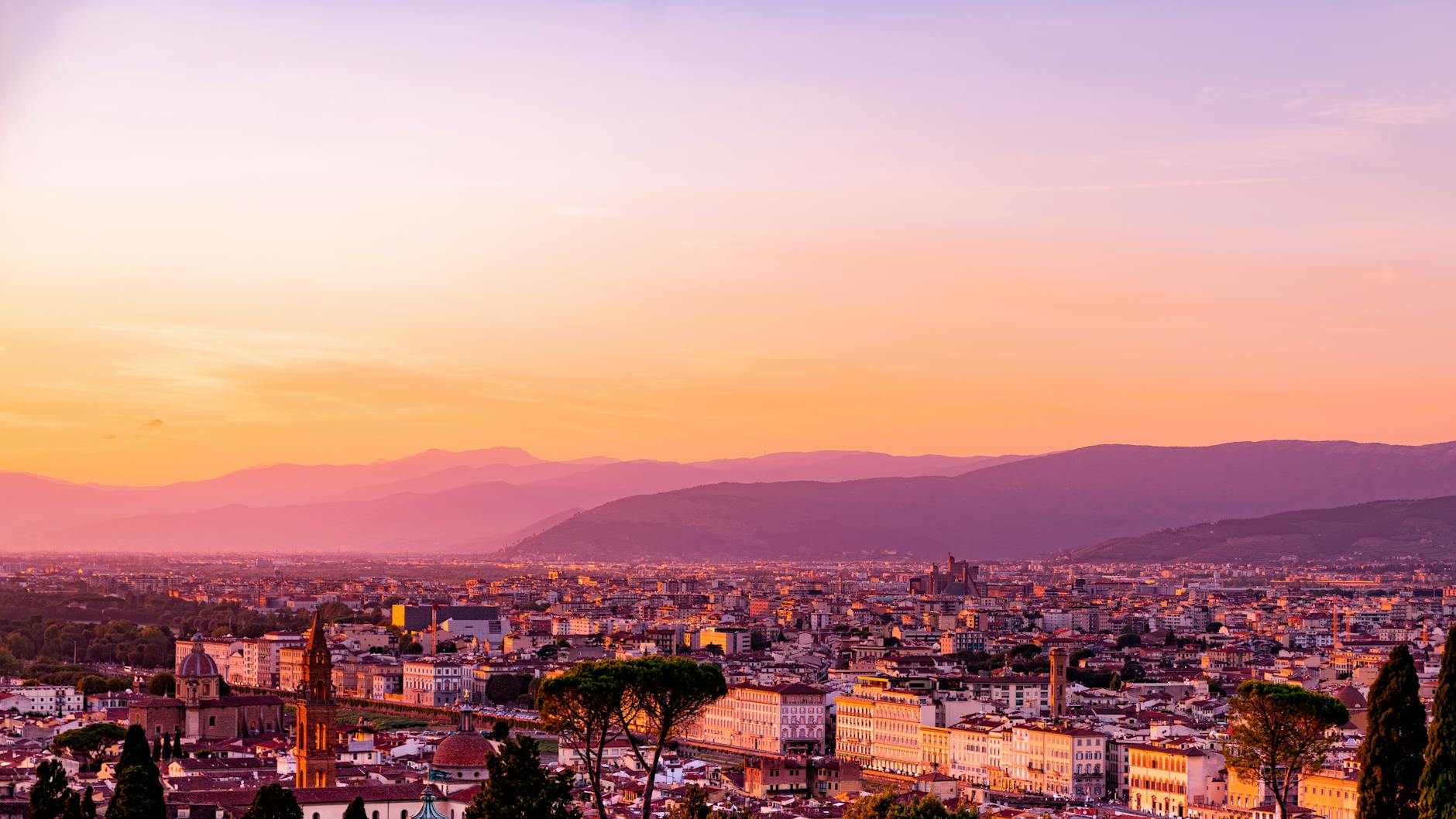Netherlands + France + Switzerland + Italy at golden hour