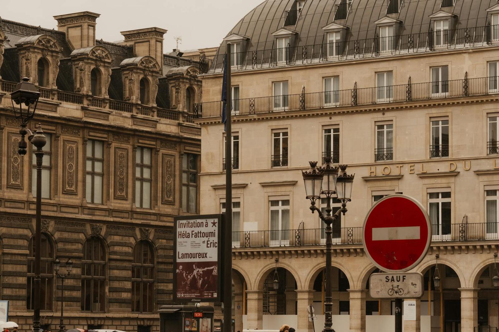 A hotel in Paris, Netherlands + France + Switzerland