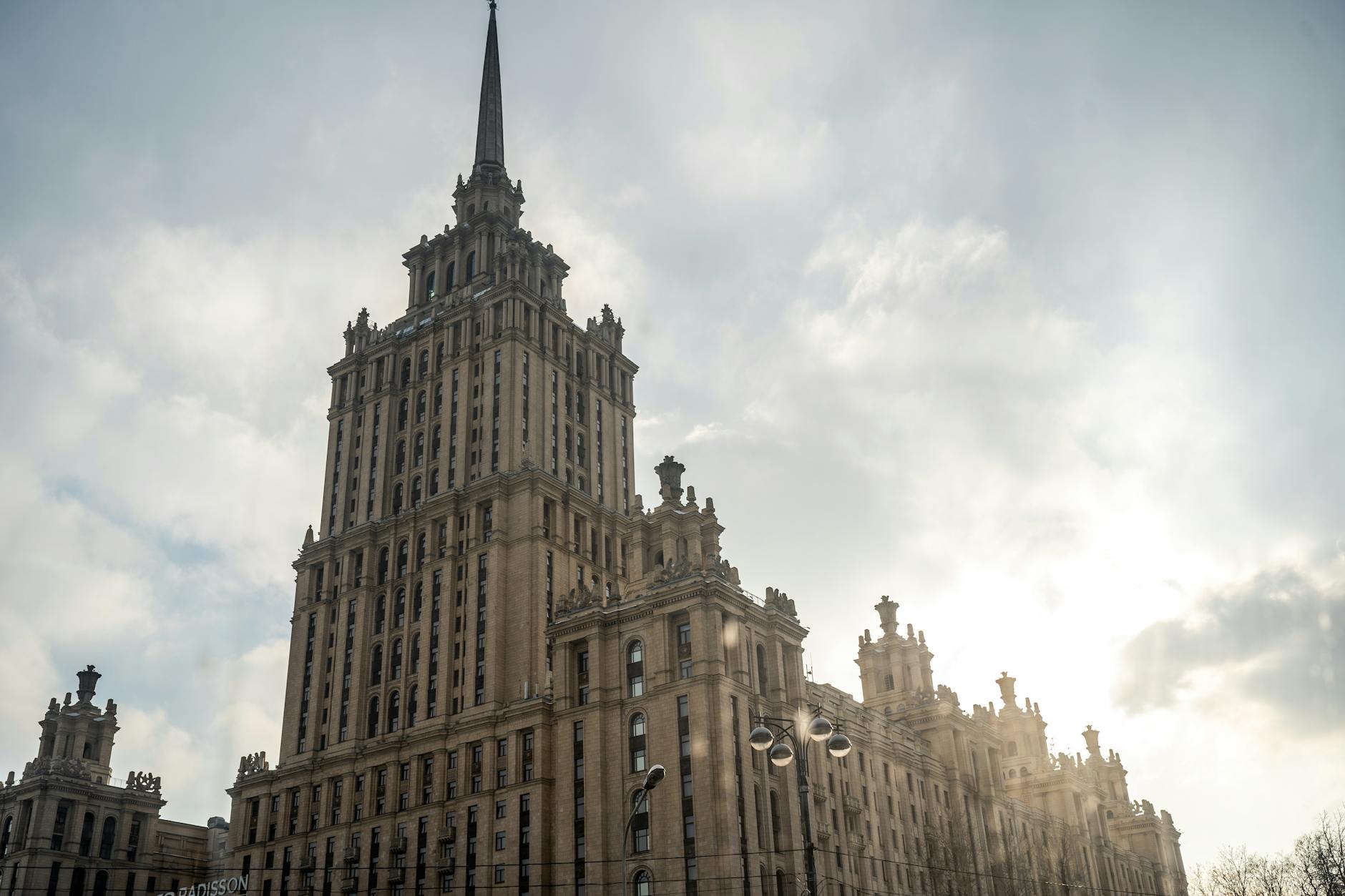 A hotel in Moscow, Russia