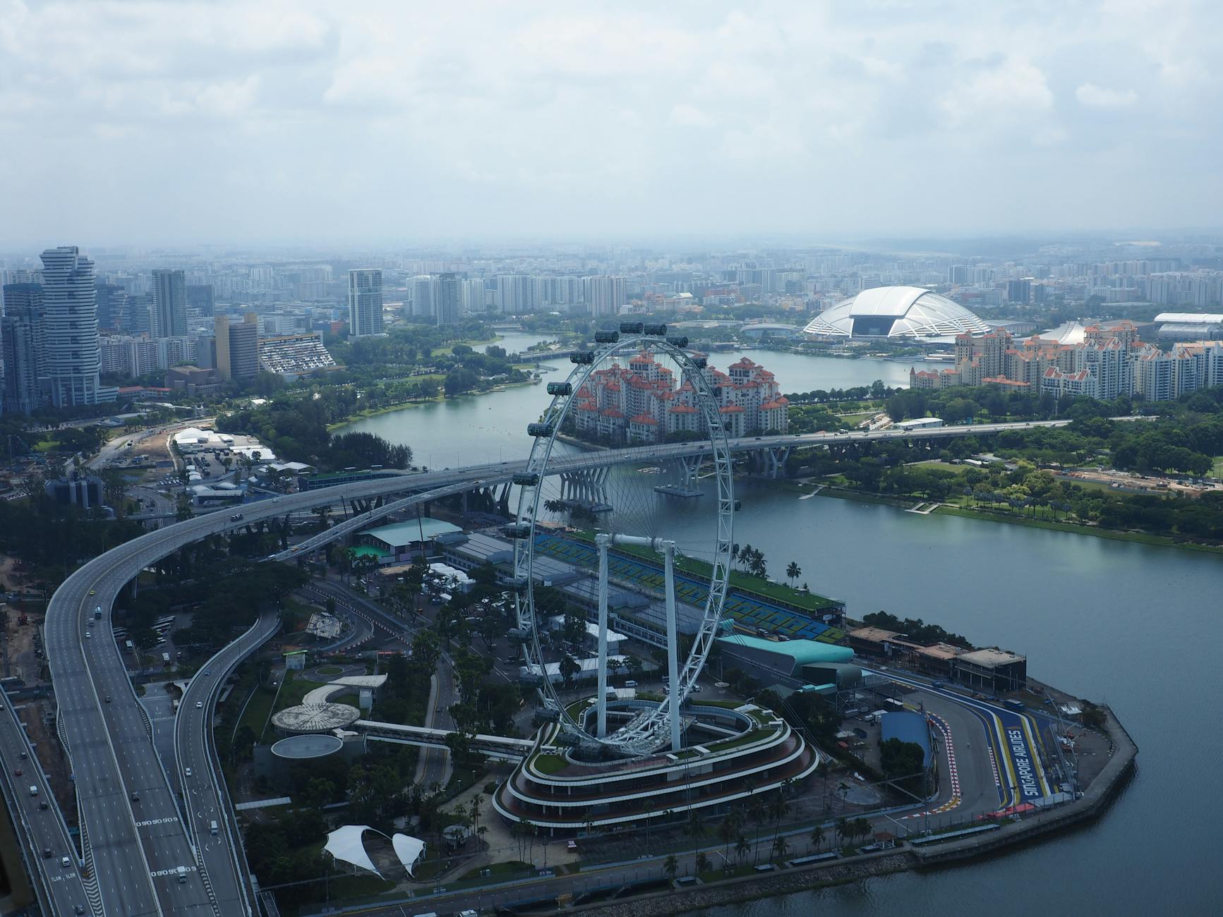 Singapore + Thailand from above