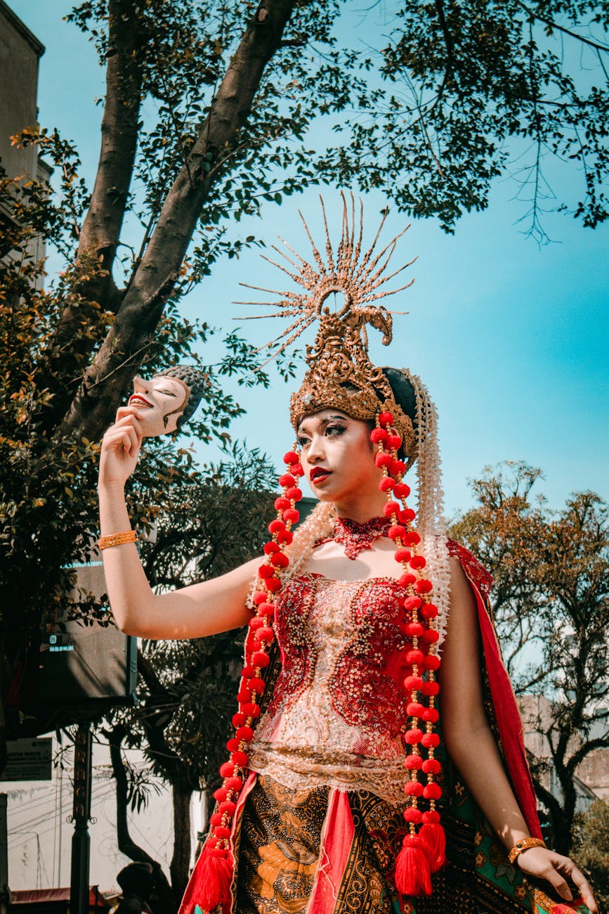 A portrait moment in Indonesia