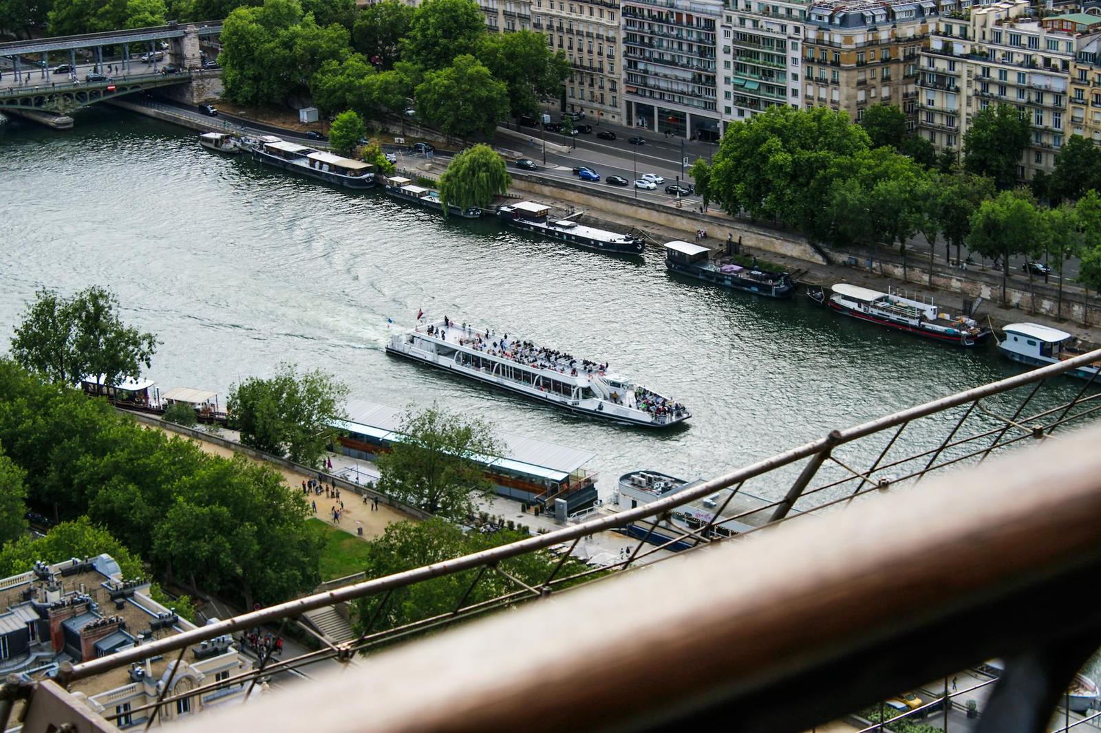 Eiffel Tower 2nd Floor & Seine Cruise, France + Netherlands