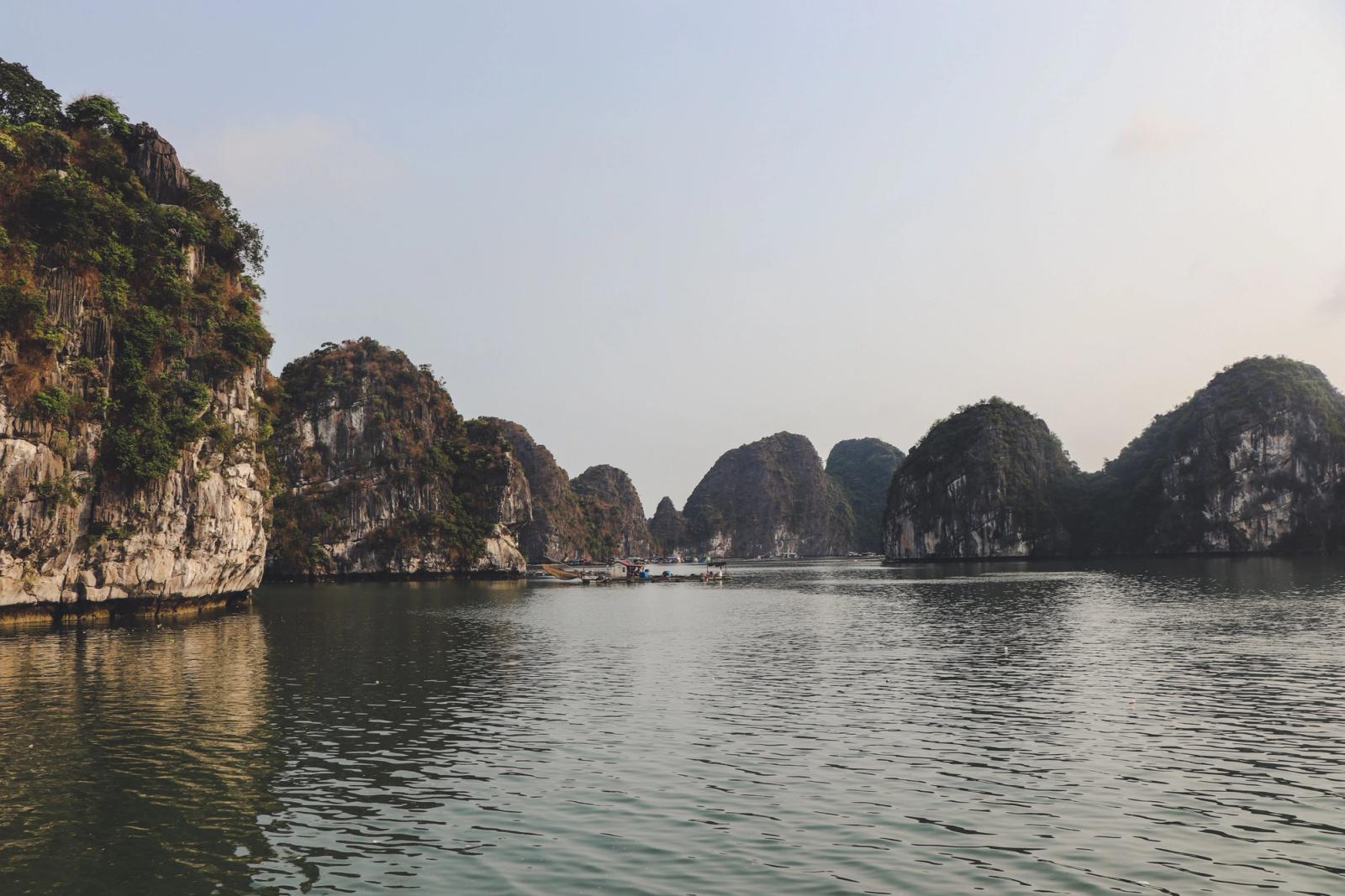 Explore the breathtaking limestone formations of Halong Bay in Quảng Ninh, Vietnam