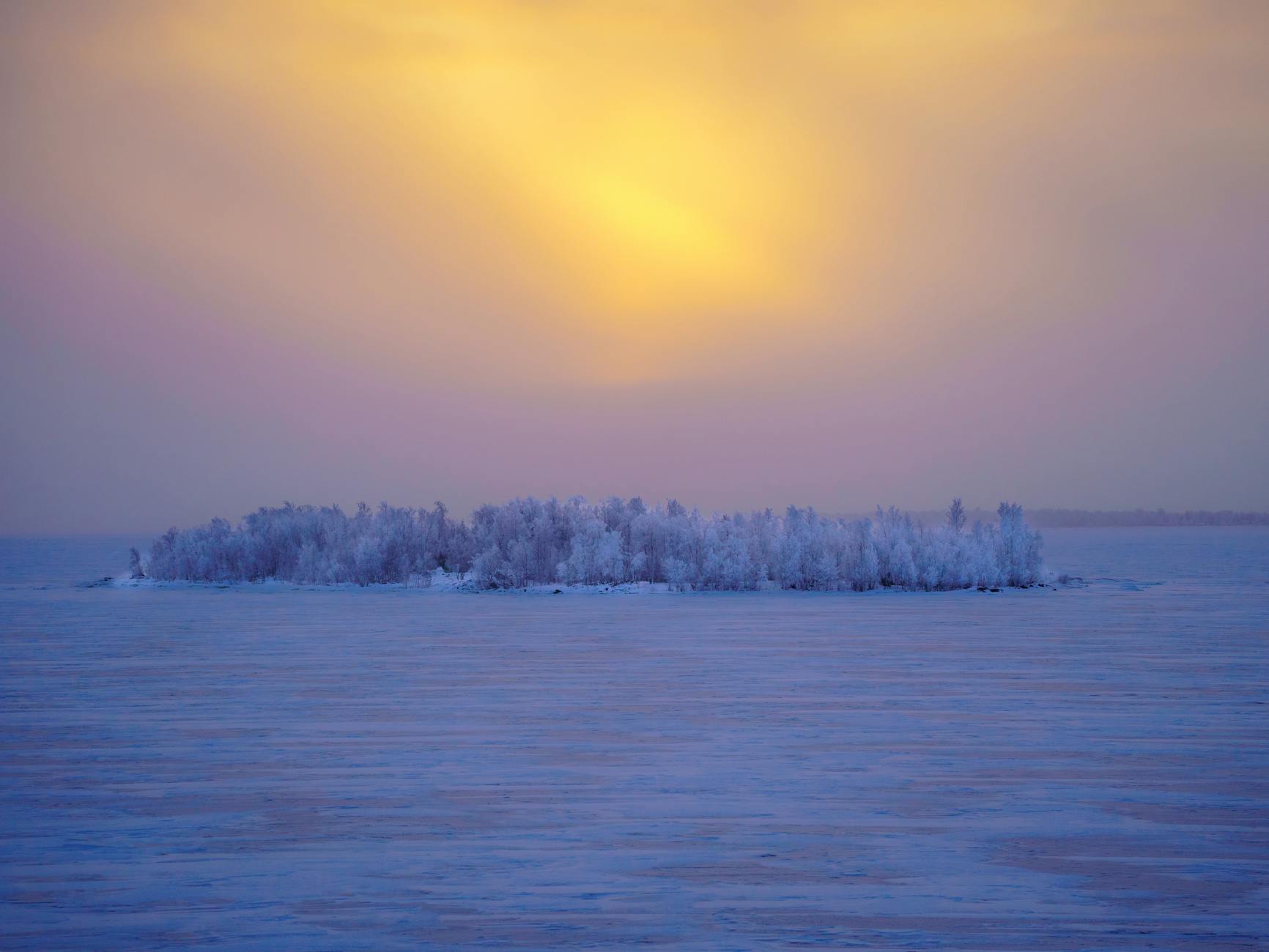 Finland at golden hour