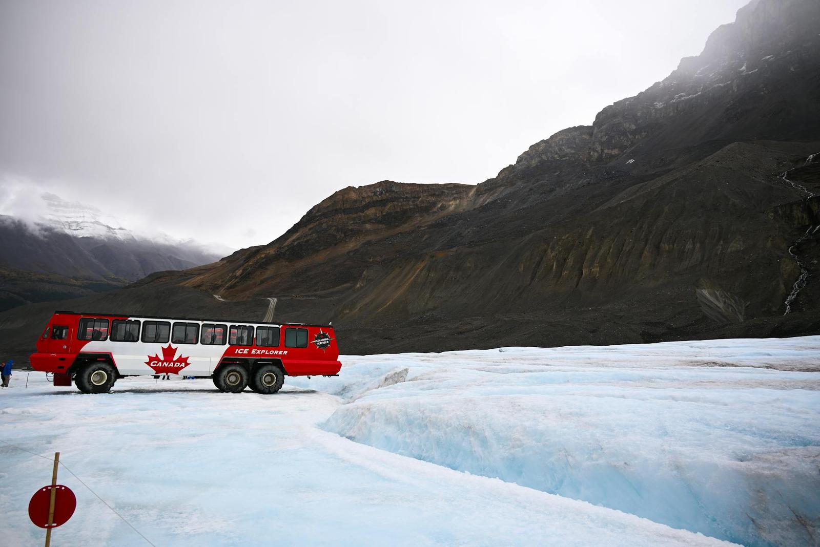 Columbia Icefields Tour on day 7, Canada