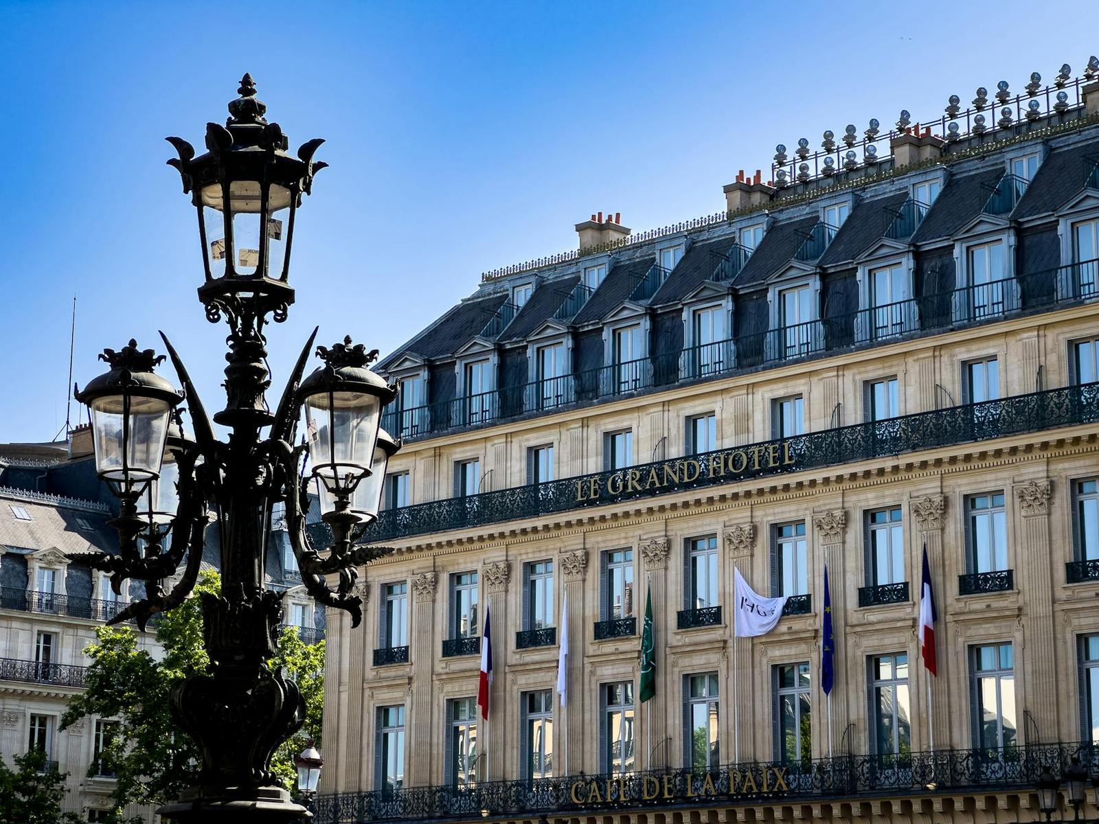A hotel in Paris, France + Monaco
