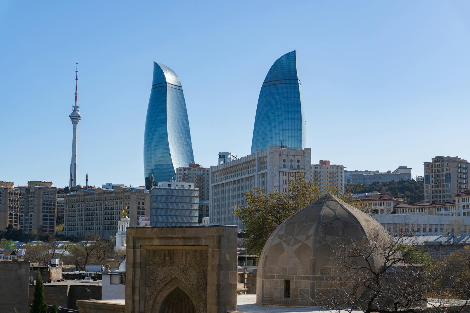 Flame Towers — Baku, Azerbaijan