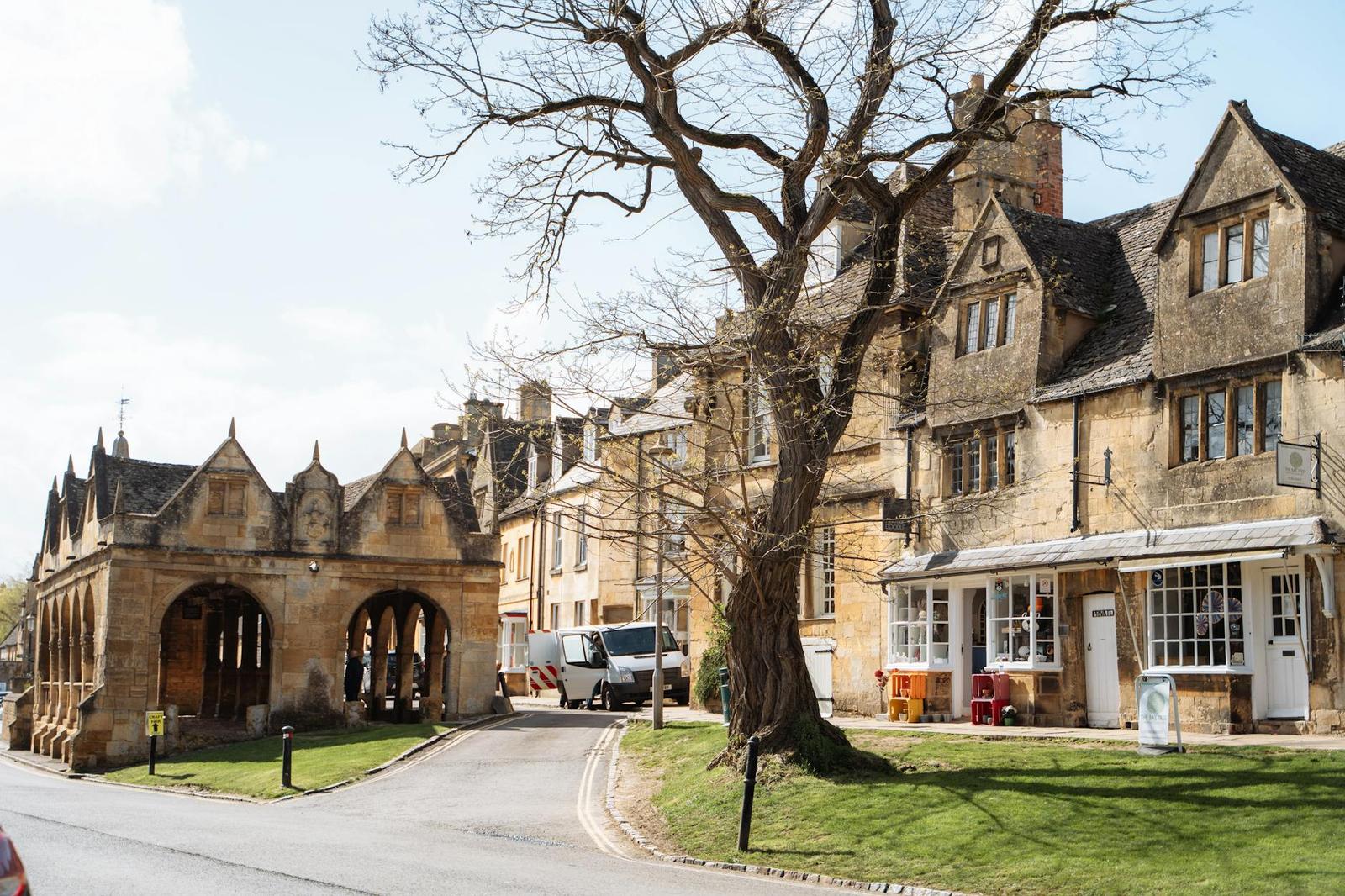 Honey stone Cotswold — Cotswolds, UK