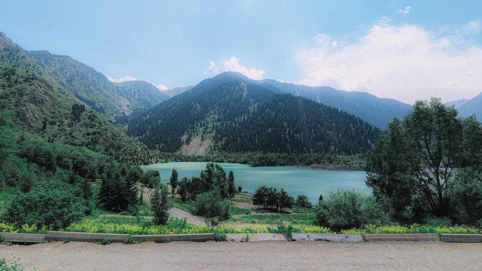 Issyk Lake, Kazakhstan