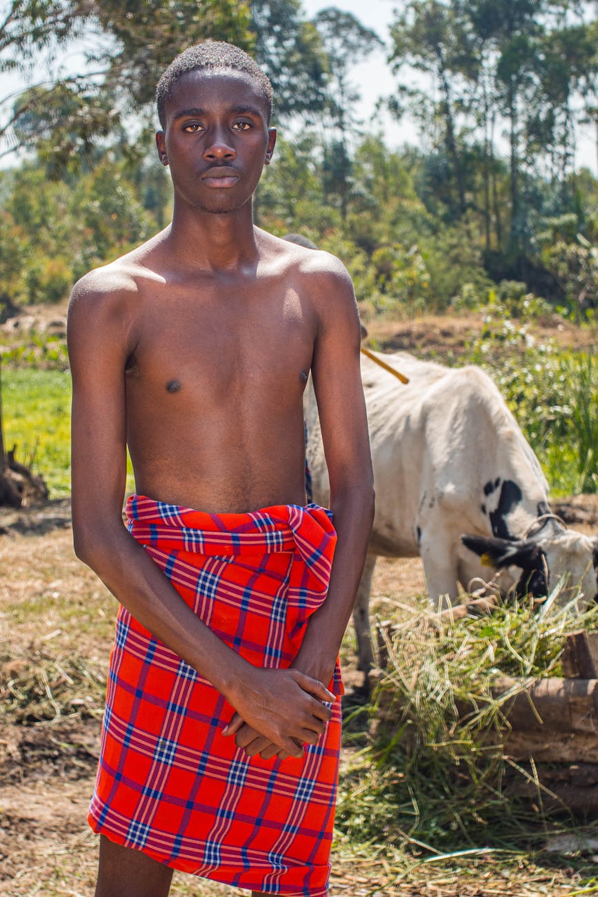 A portrait moment in Kenya