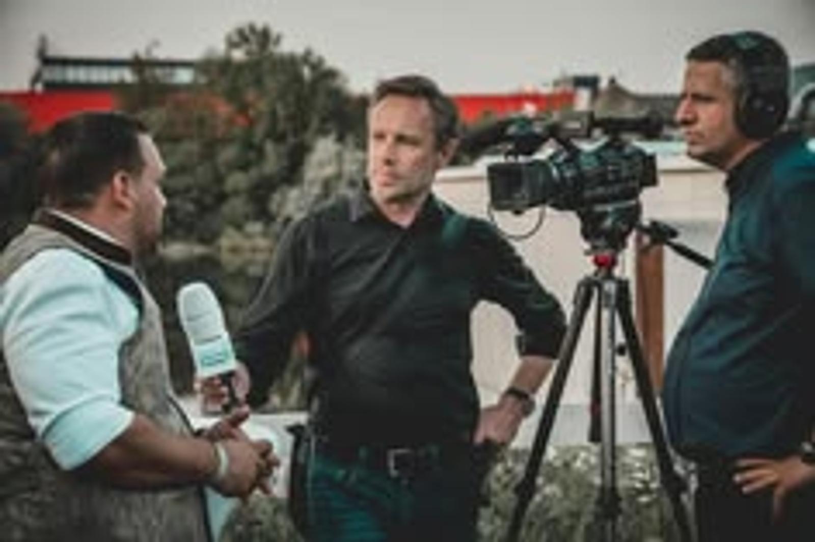 Press corner interviews