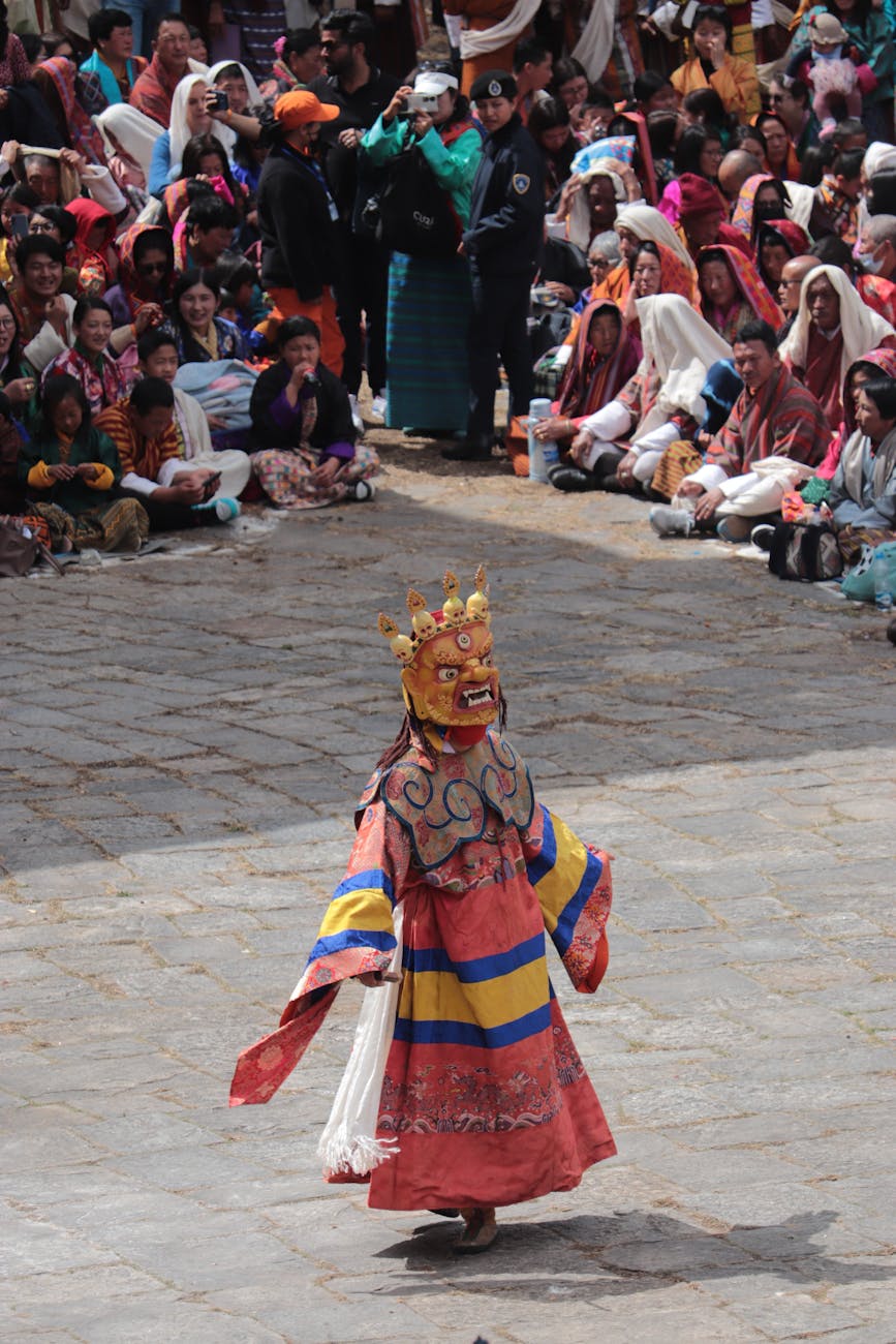A portrait moment in Bhutan