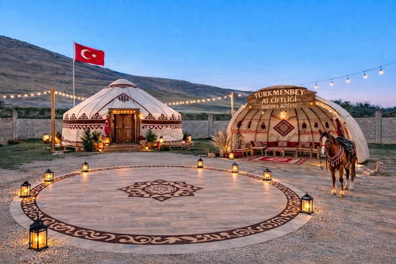 Yurt-camp cultural night