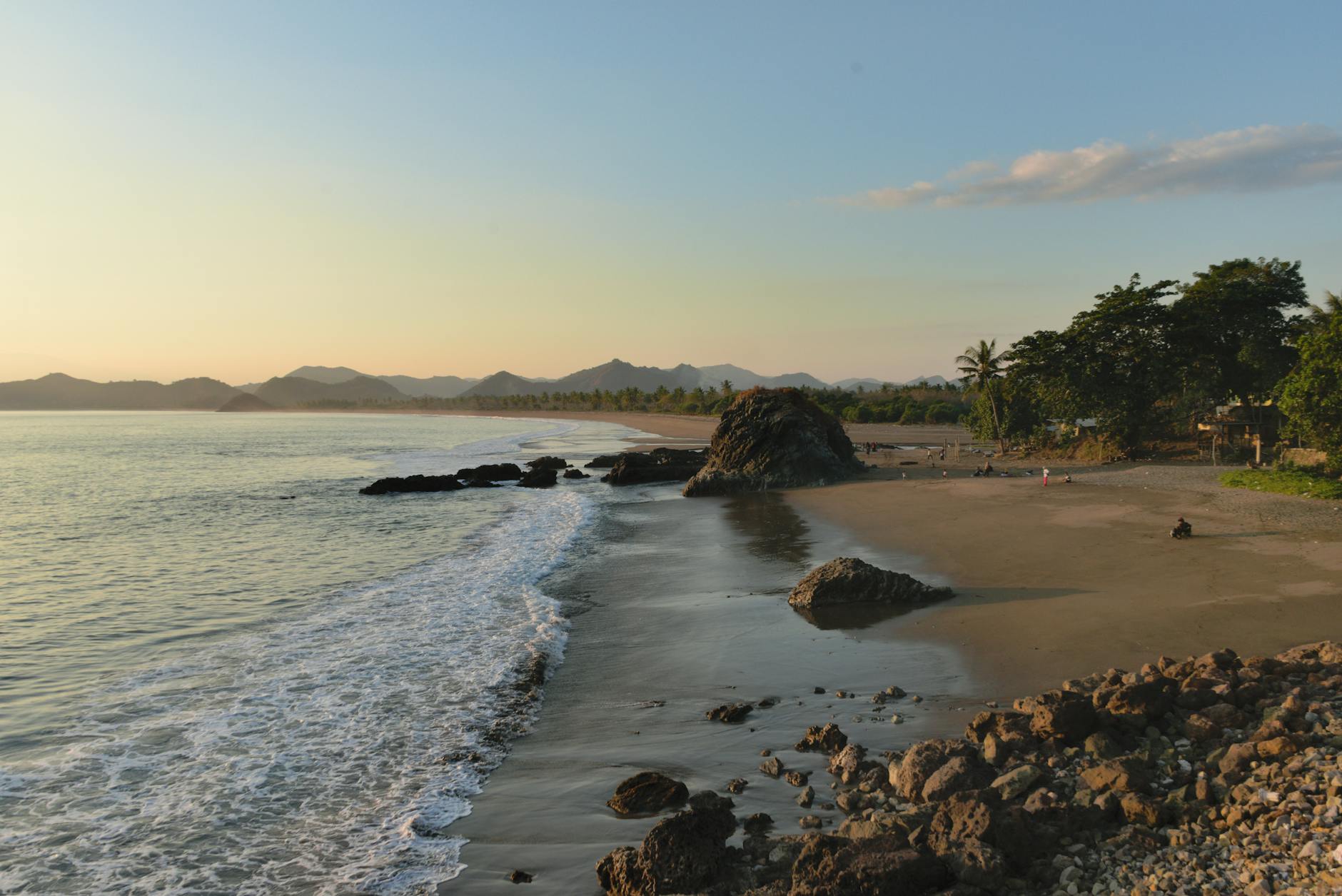 Indonesia at golden hour