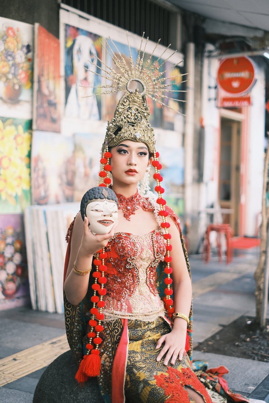 A portrait moment in Indonesia
