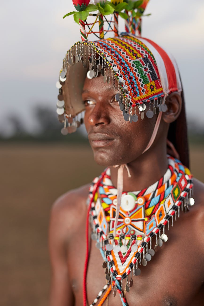 A portrait moment in Kenya