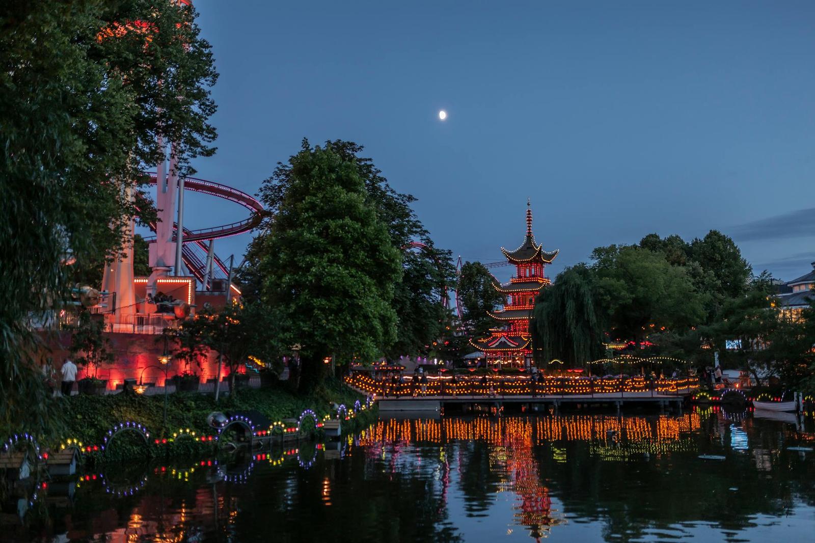 Tivoli Gardens Copenhagen, Finland + Sweden + Norway + Denmark