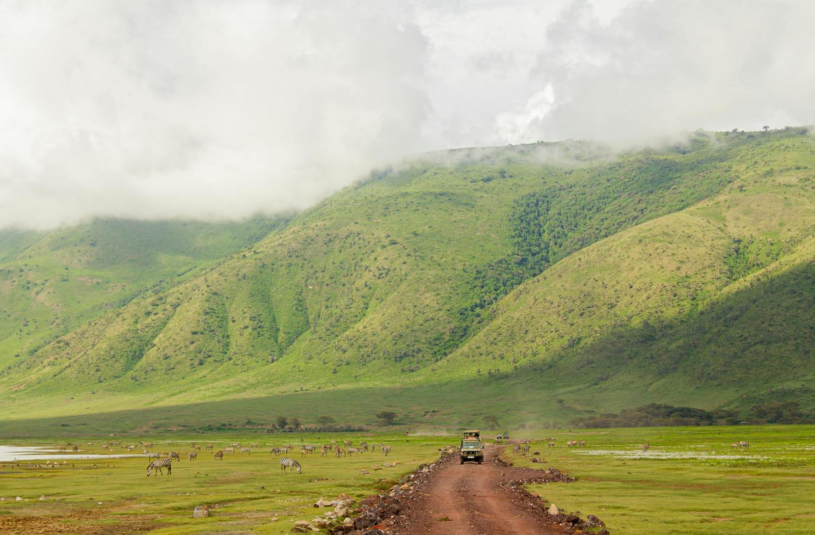 A hotel in Ngorongoro, Kenya + Tanzania