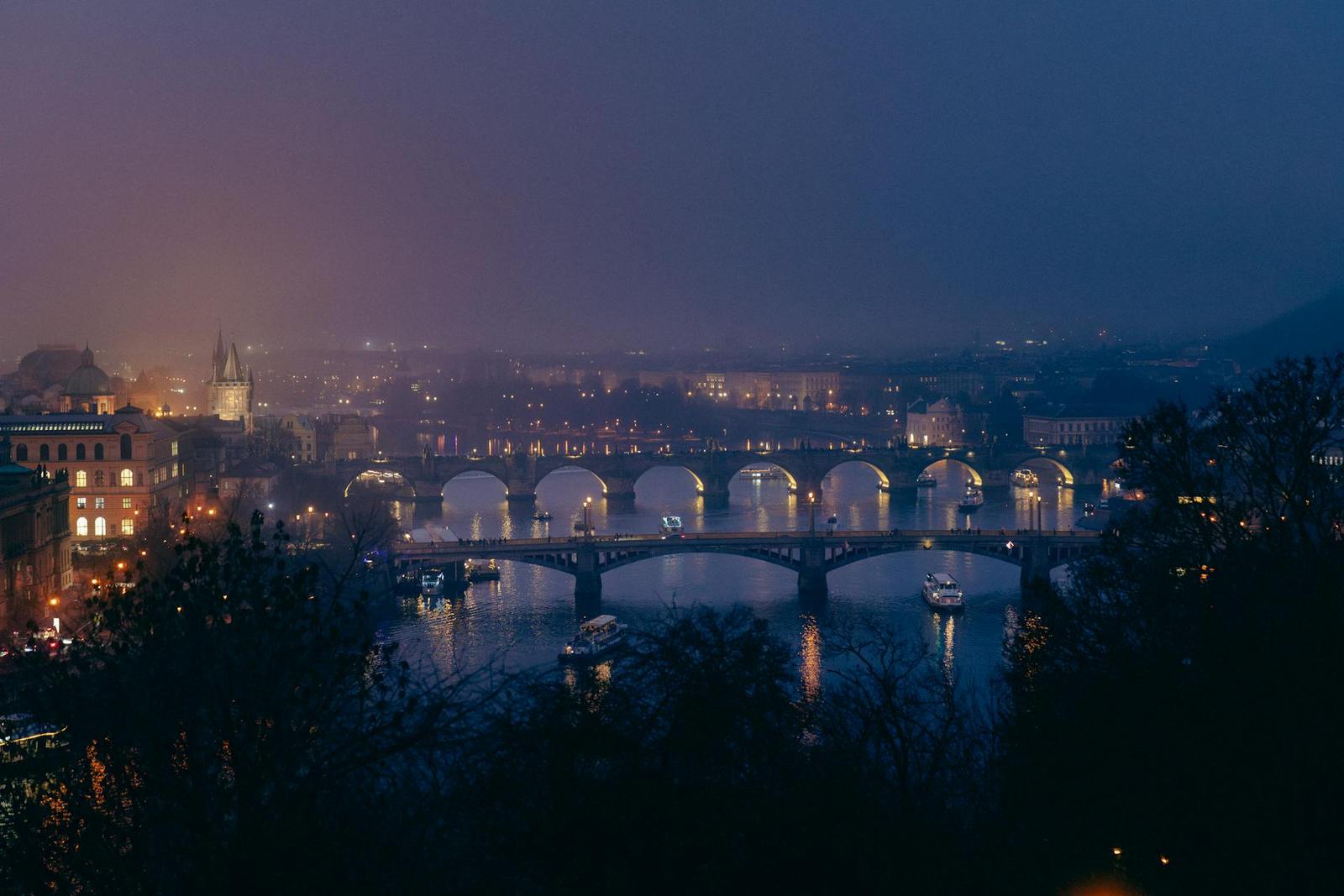 City on day 2, Czechia + Austria + Hungary