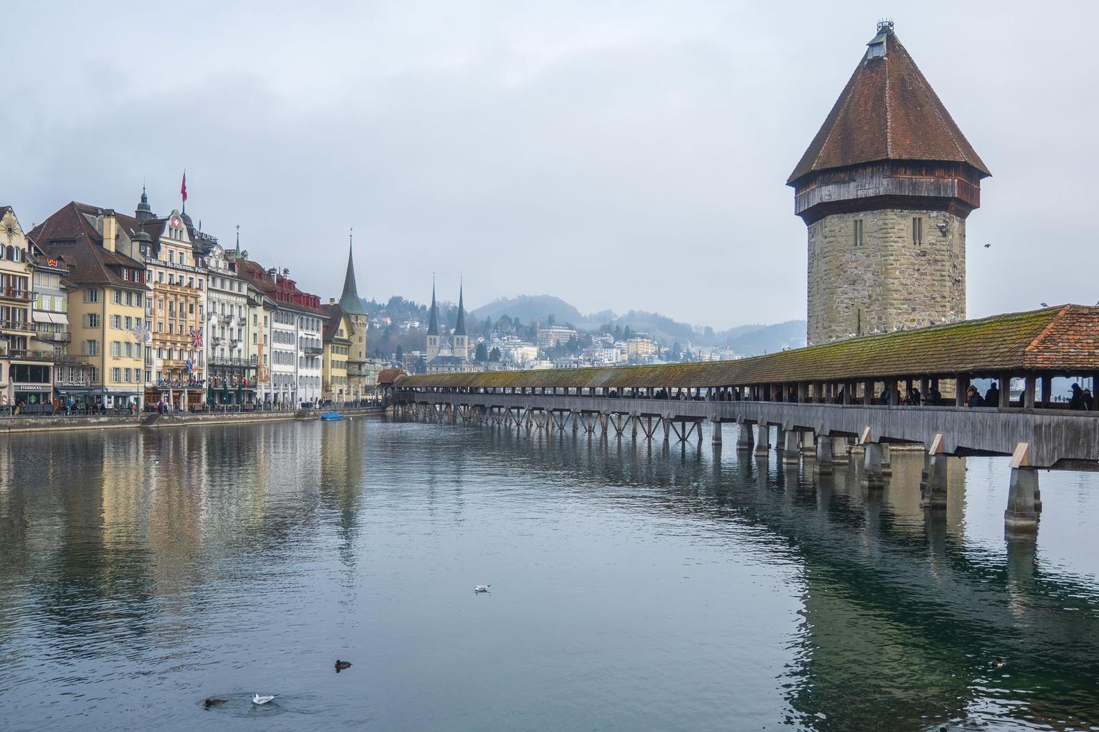 Lucerne on day 5, Switzerland + France