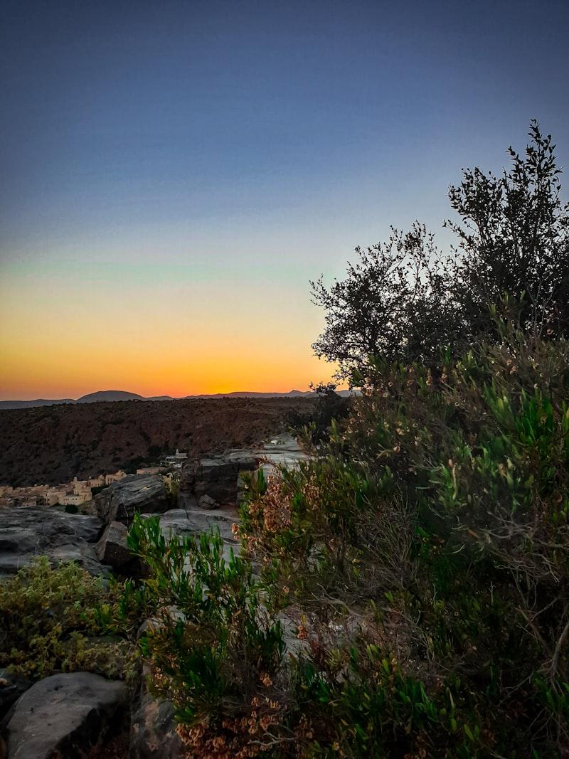 Jebel Akhdar terraces, Oman