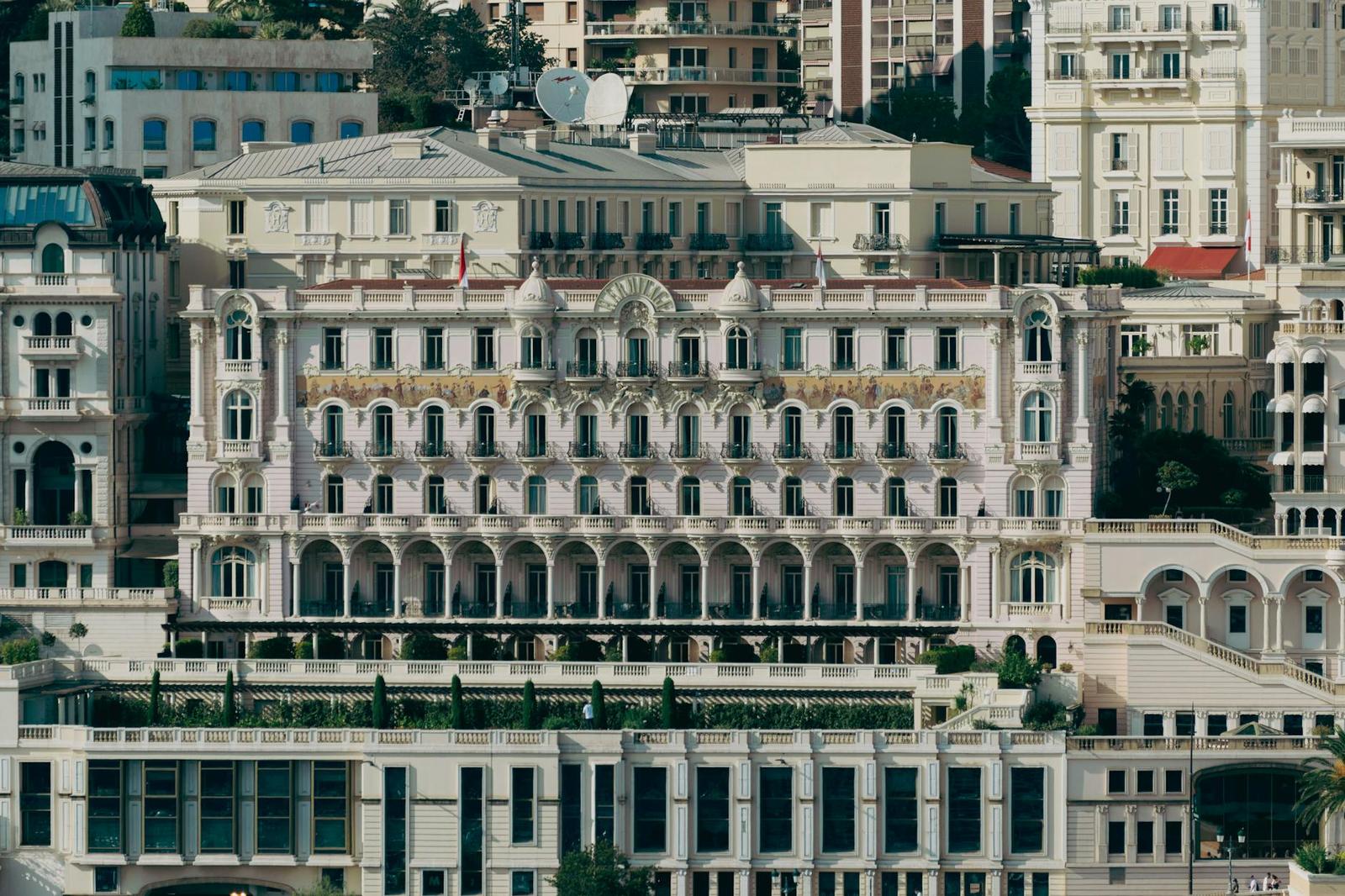 A hotel in Monte Carlo, France + Monaco