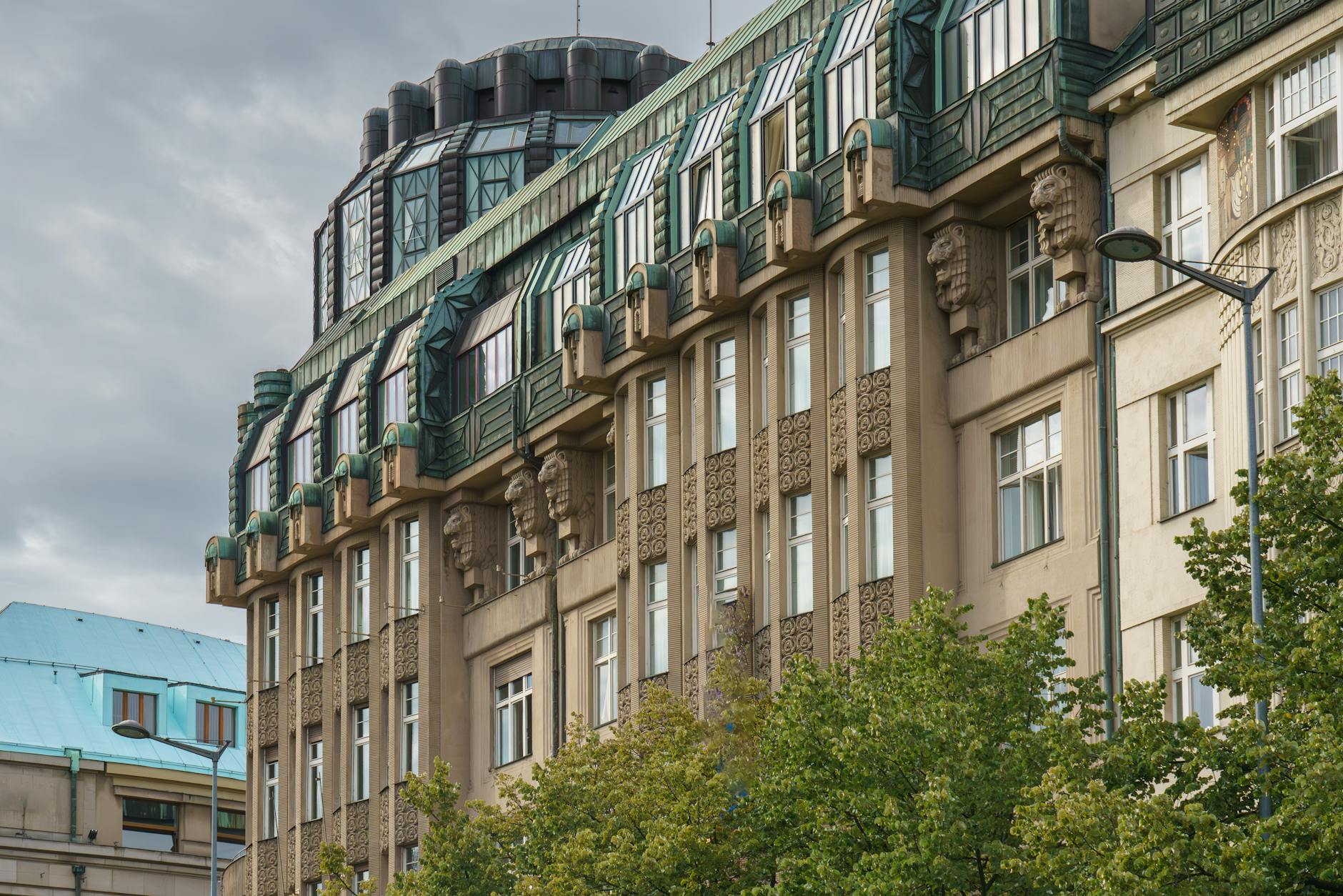 A hotel in Prague, Czechia + Austria + Hungary + Greece