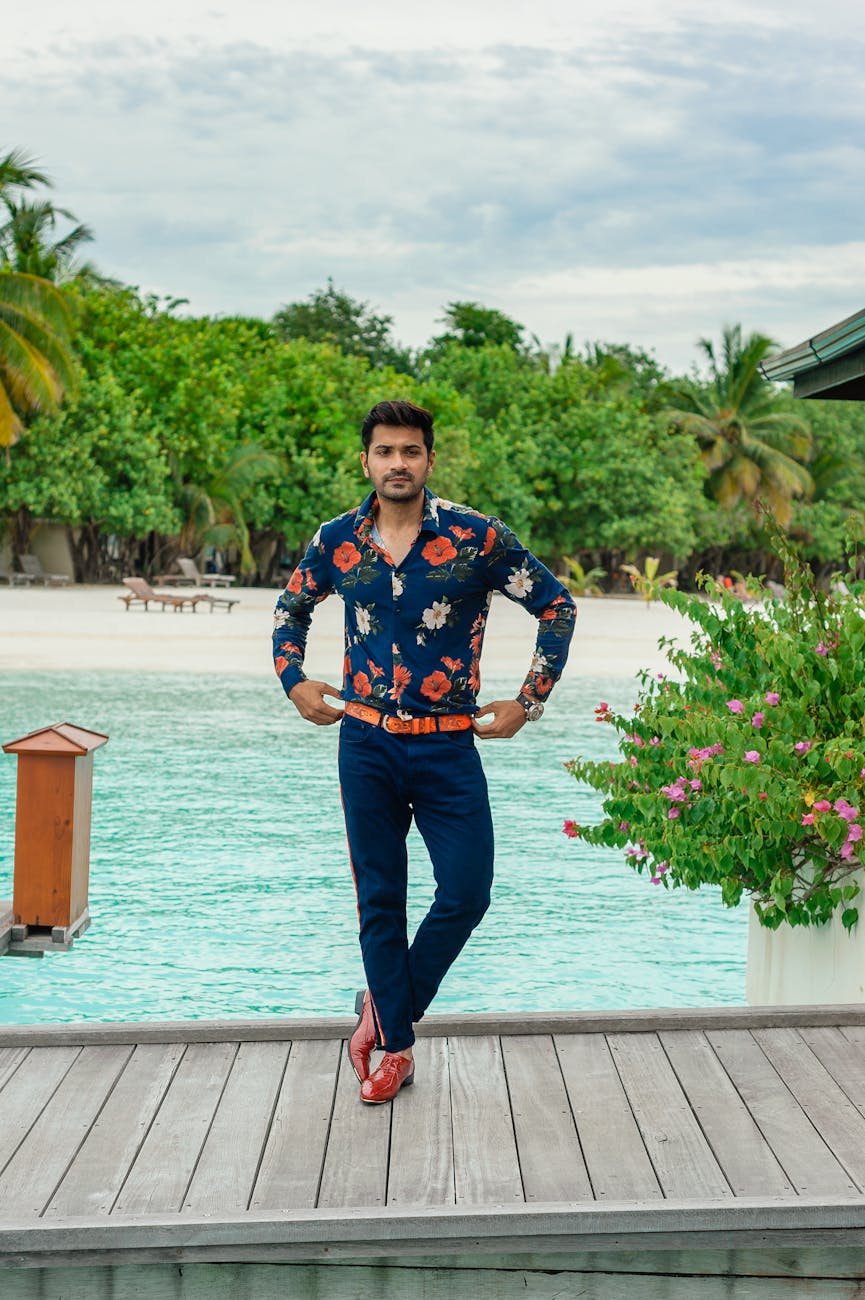 A portrait moment in Maldives