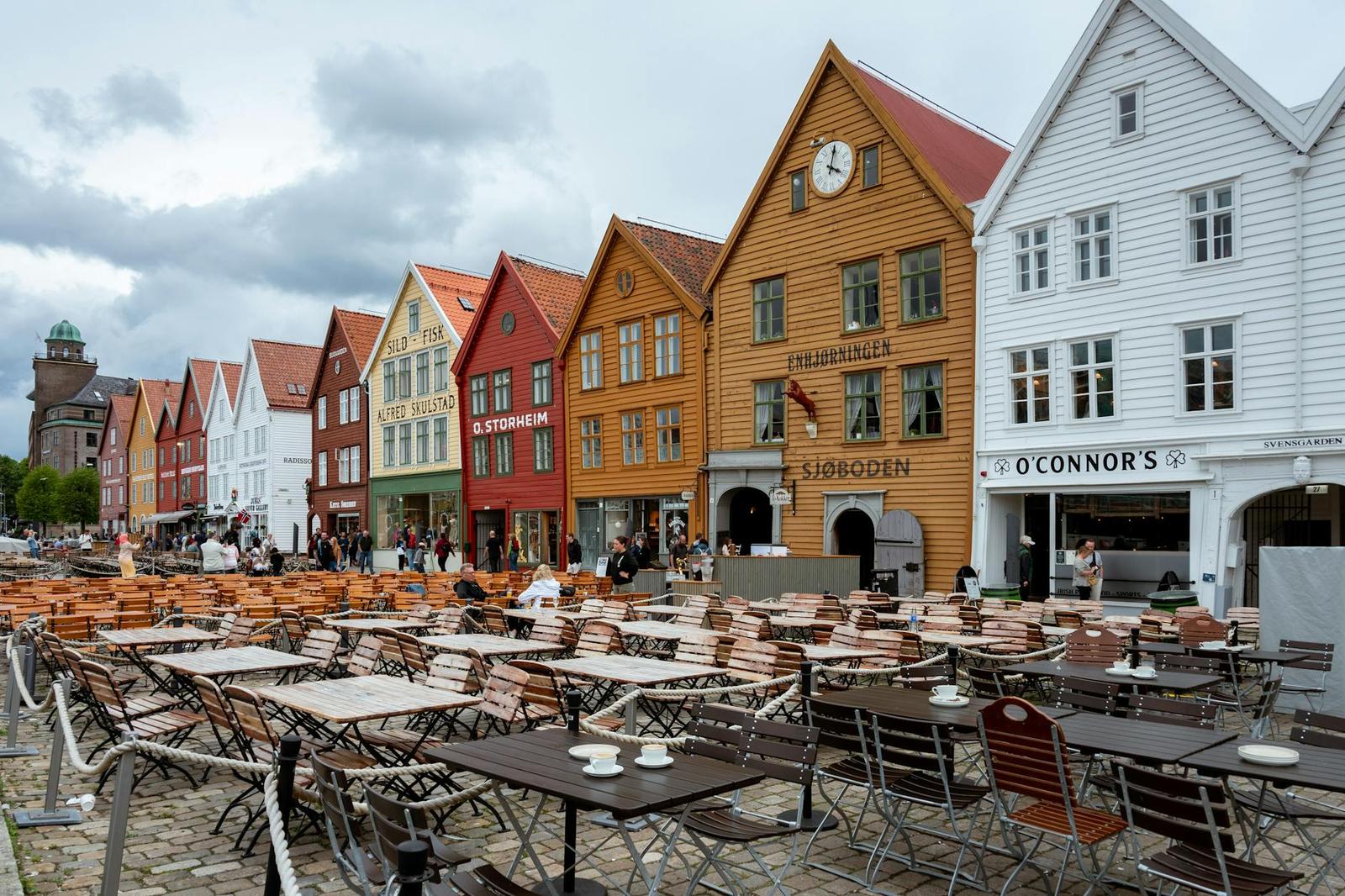 Bergen on day 8, Finland + Sweden + Norway + Denmark